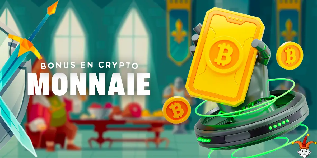 Recevez des bonus en cryptomonnaie